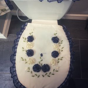 Toilet cover, hand made!